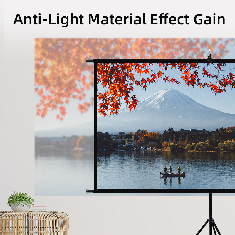 VEIDADZ Projector Screen With  - Projector Screen 100 Inch 评论和价格