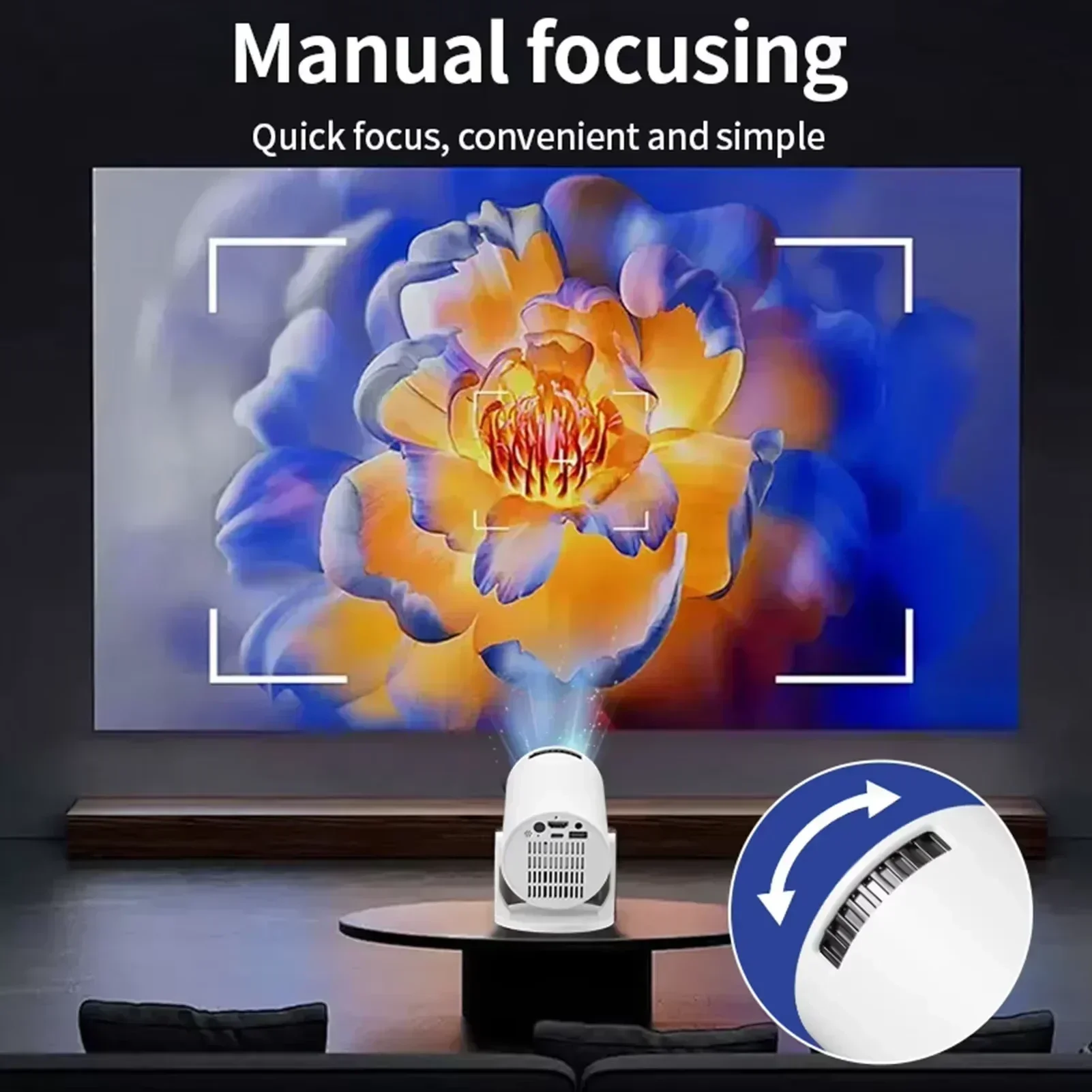 New SmartProjector Mini HY300  - Home Cinema Compact 评论和价格