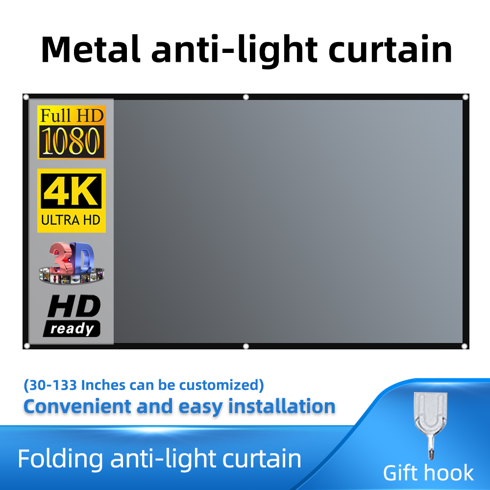 Salange Projector Screen 16:9  - Projector Screen 100 Inch 评论和价格