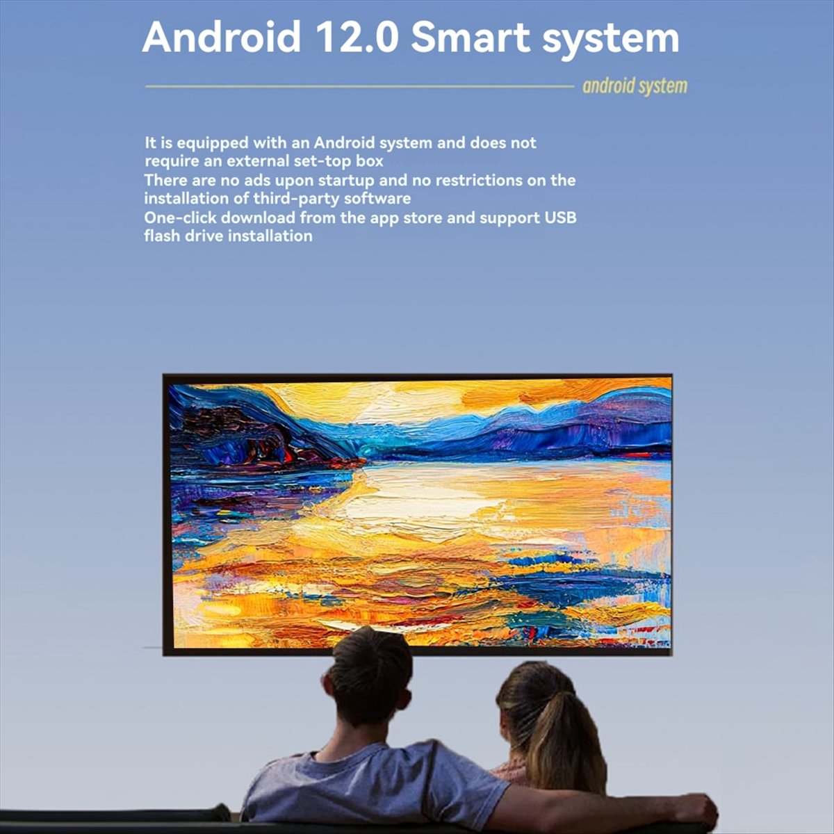 A69Z 1080P Projector for Andro - Home Cinema Quad 评论和价格