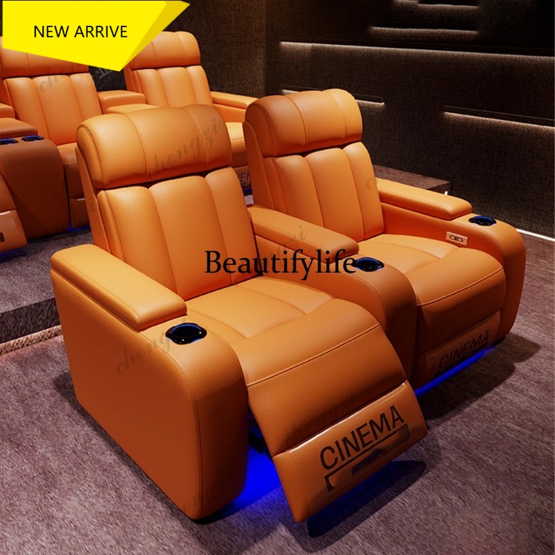 G153 Luxury Genuine Leather El - Home Cinema Chairs 评论和价格