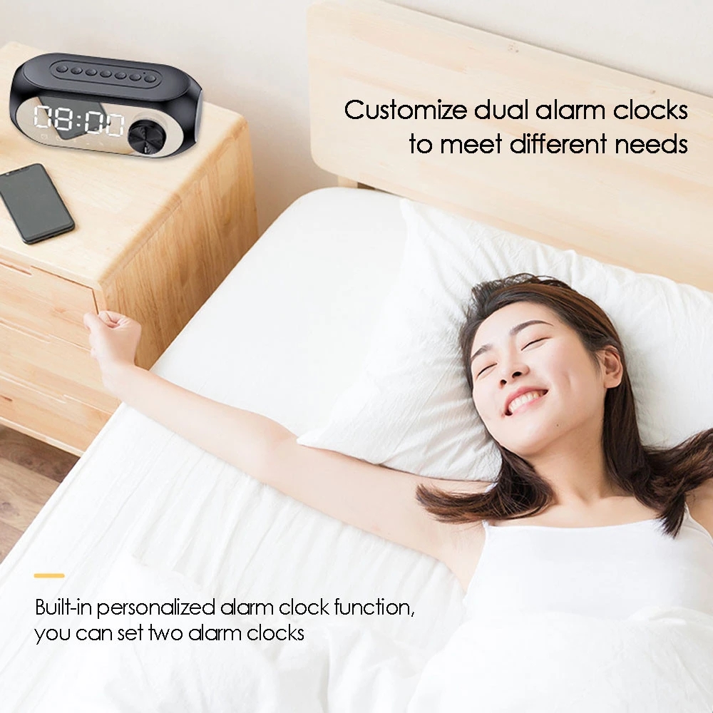 Alarm Clock Radio FM Bluetooth - Home Cinema Chairs 评论和价格