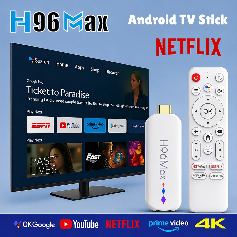 H96 Max Amlogic S905L3 Chip TV - Home Cinema Quad 评论和价格