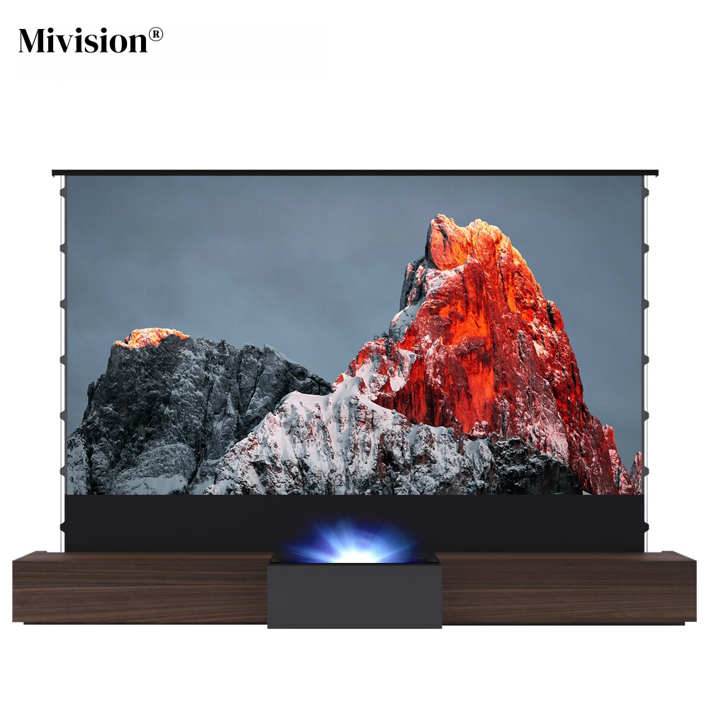 Electric 100inch 150inch 16:9  - Projector Screen 100 Inch 评论和价格