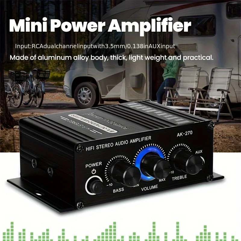 AK-270 12V/24V 400W Compact Po - Home Cinema Compact 评论和价格