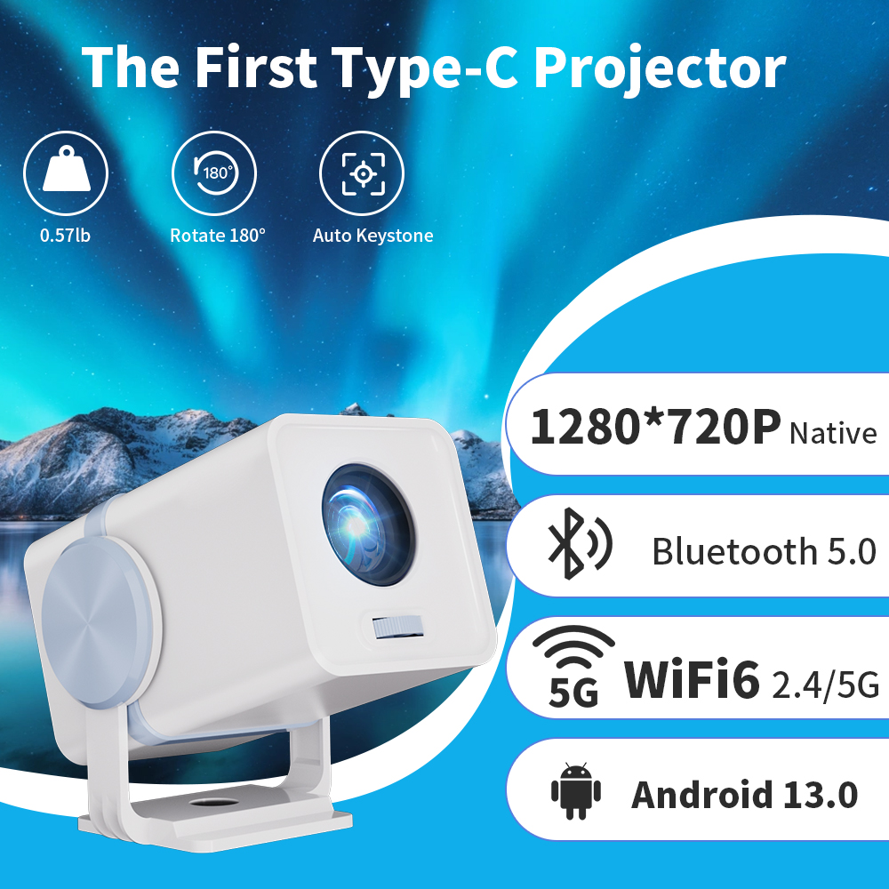 DESS Projector Android 13 Dual - Home Cinema Compact 评论和价格