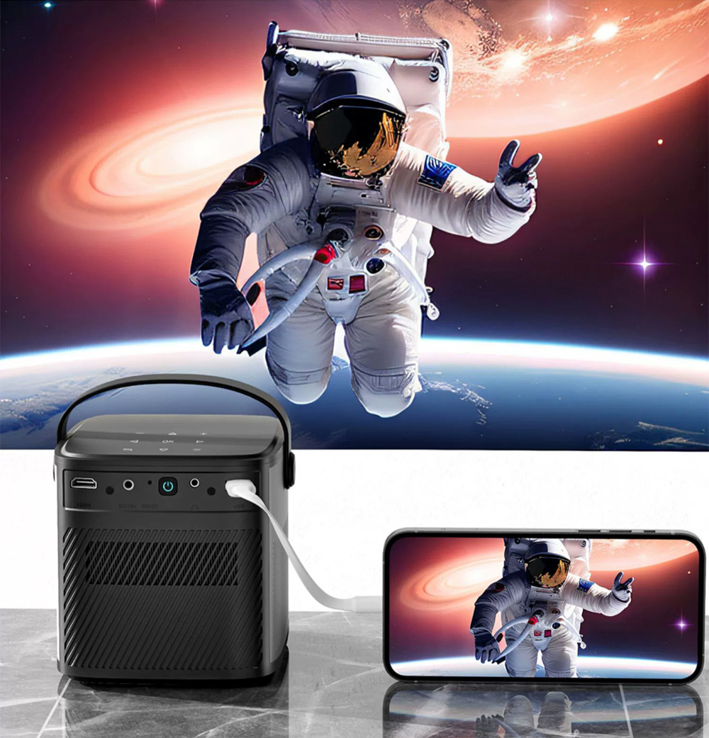WZATCO S90 Full HD 1080P 4K DL - Home Cinema Compact 评论和价格