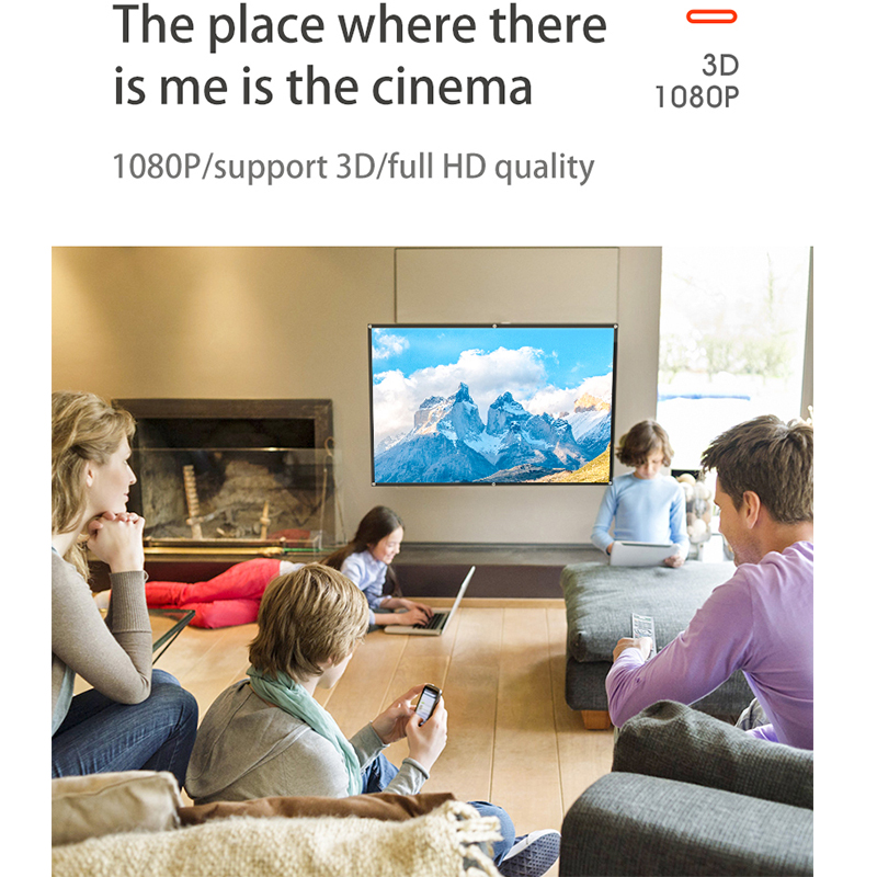 VEIDADZ 60-200 inch Portable F - Projector Screen 100 Inch 评论和价格