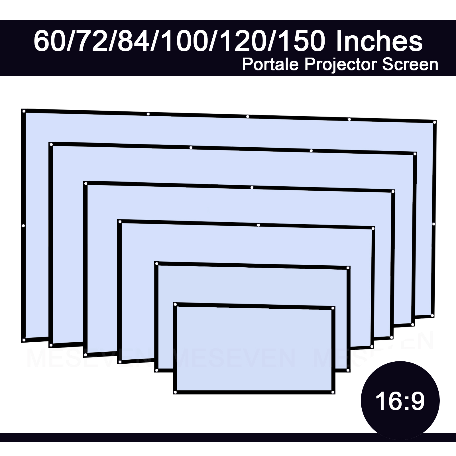 60 72 100 120 150 Inch 16:9 Po - Projector Screen 100 Inch 评论和价格