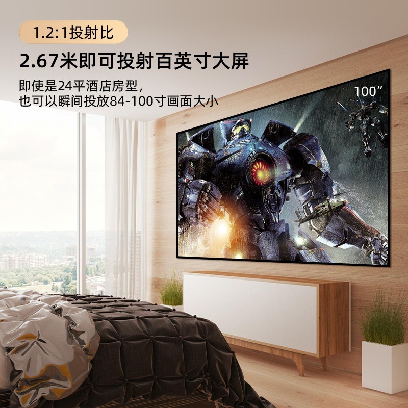 Portable HD Mini Projector for - Home Cinema Compact 评论和价格